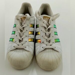 Adidas | Youth Iridescent Shell Toe